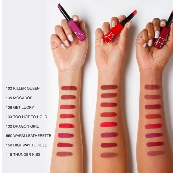 💋 NARS Powermatte Lipstick Mini + Giorgio Armani Lip Maestro Travel Size - Picture 4 of 9